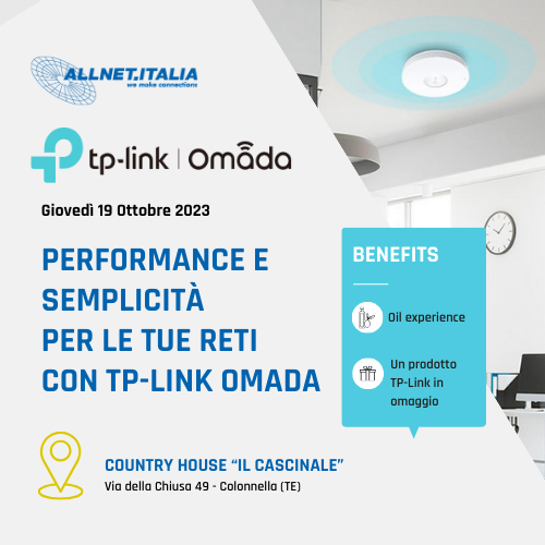 Performance e semplicità per le tue reti con TP-Link Omada