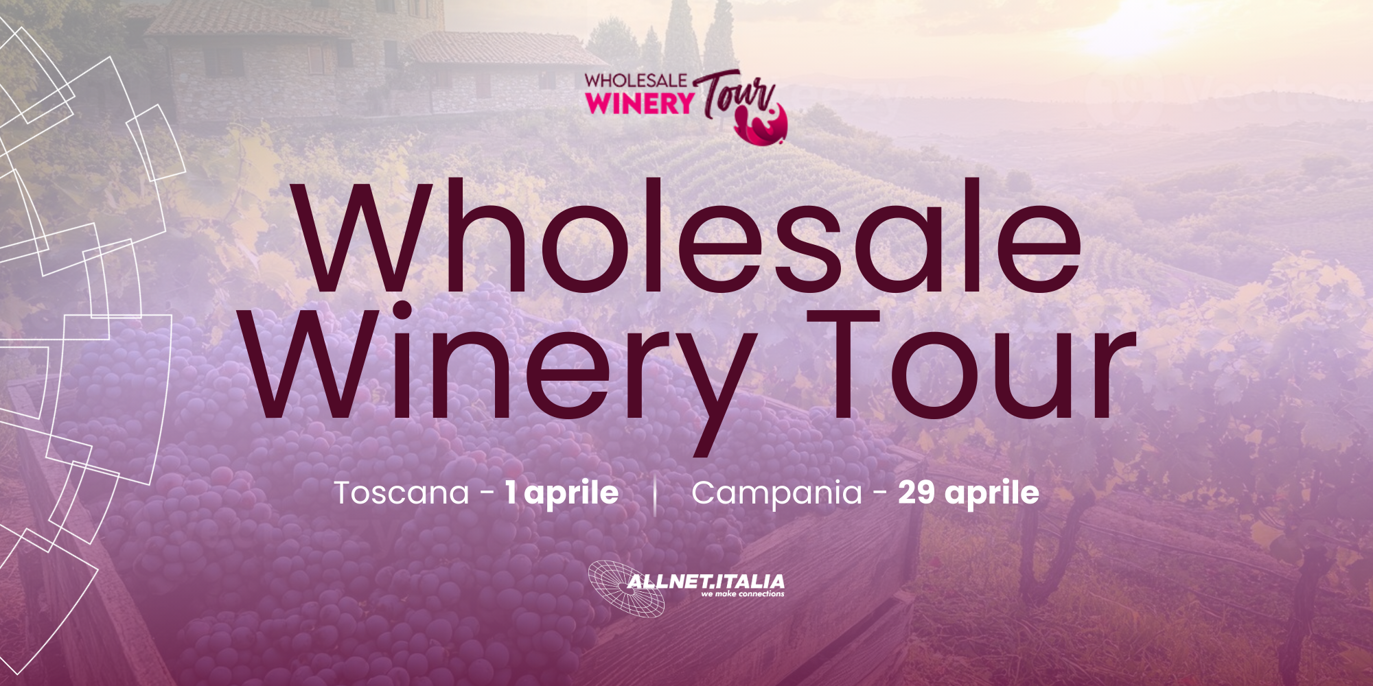 Wholesales Winery Tour 2026: sicurezza degli accessi e infrastrutture intelligenti per l’IT moderno